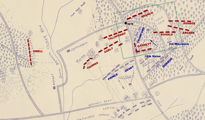 Map of the Battlefield